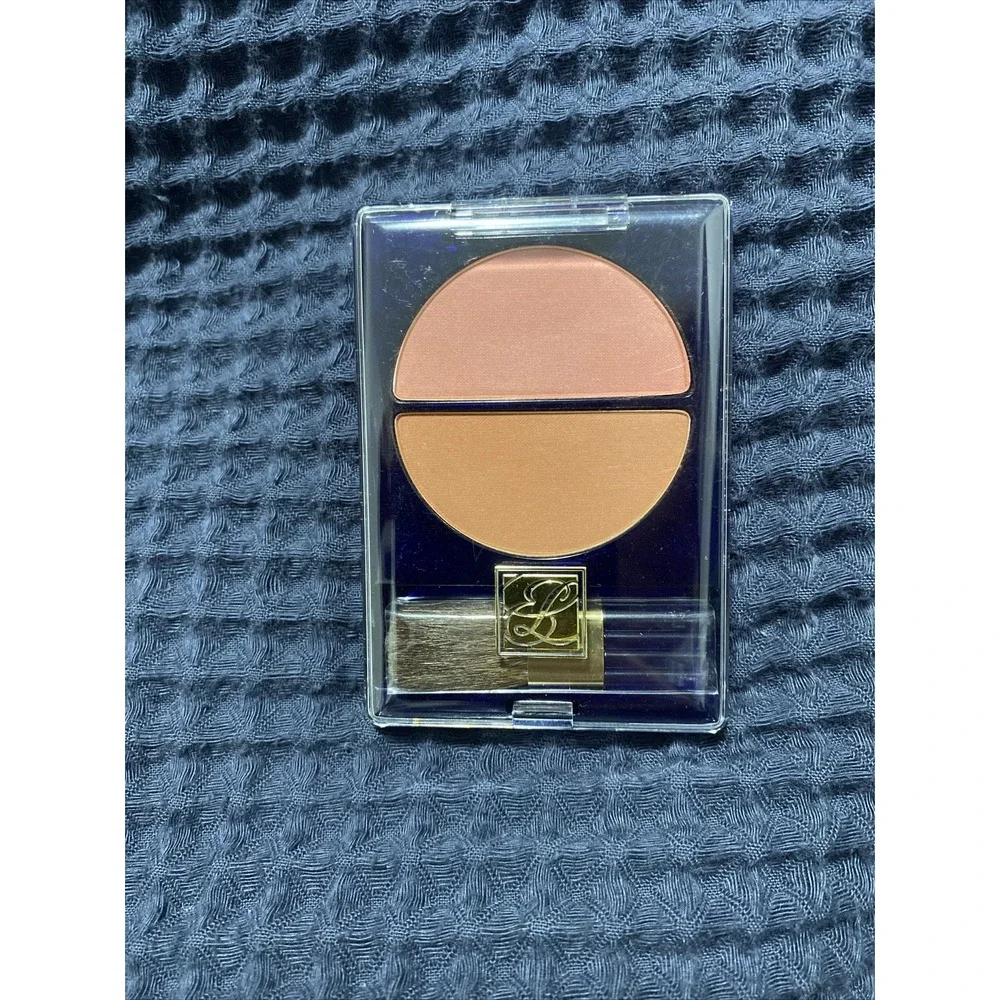 ESTEE LAUDER Blush All Day Natural‎ Cheek Color 04 Pink Cloud & Sepia 07